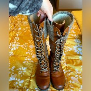 Rieker winter knee high boots